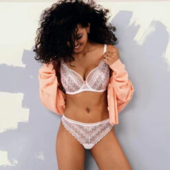 FREYA Soutien-gorge Plongeant Armatures - Blanc -Aubade Soldes 3361162 3361162 6 1140x1140