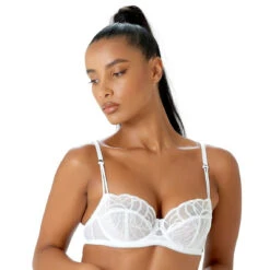 Gossard Soutien Gorge Corbeilles Balconnet - Blanc -Aubade Soldes 3440158 2 3440158 4 1140x1140