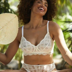 Soutien-gorge Sans Armatures - Ivoire 16 Soutien-gorge Sans Armatures - Ivoire -Aubade Soldes ah61elise79sah6160pah61ivoire1 3370254 7 1140x1140