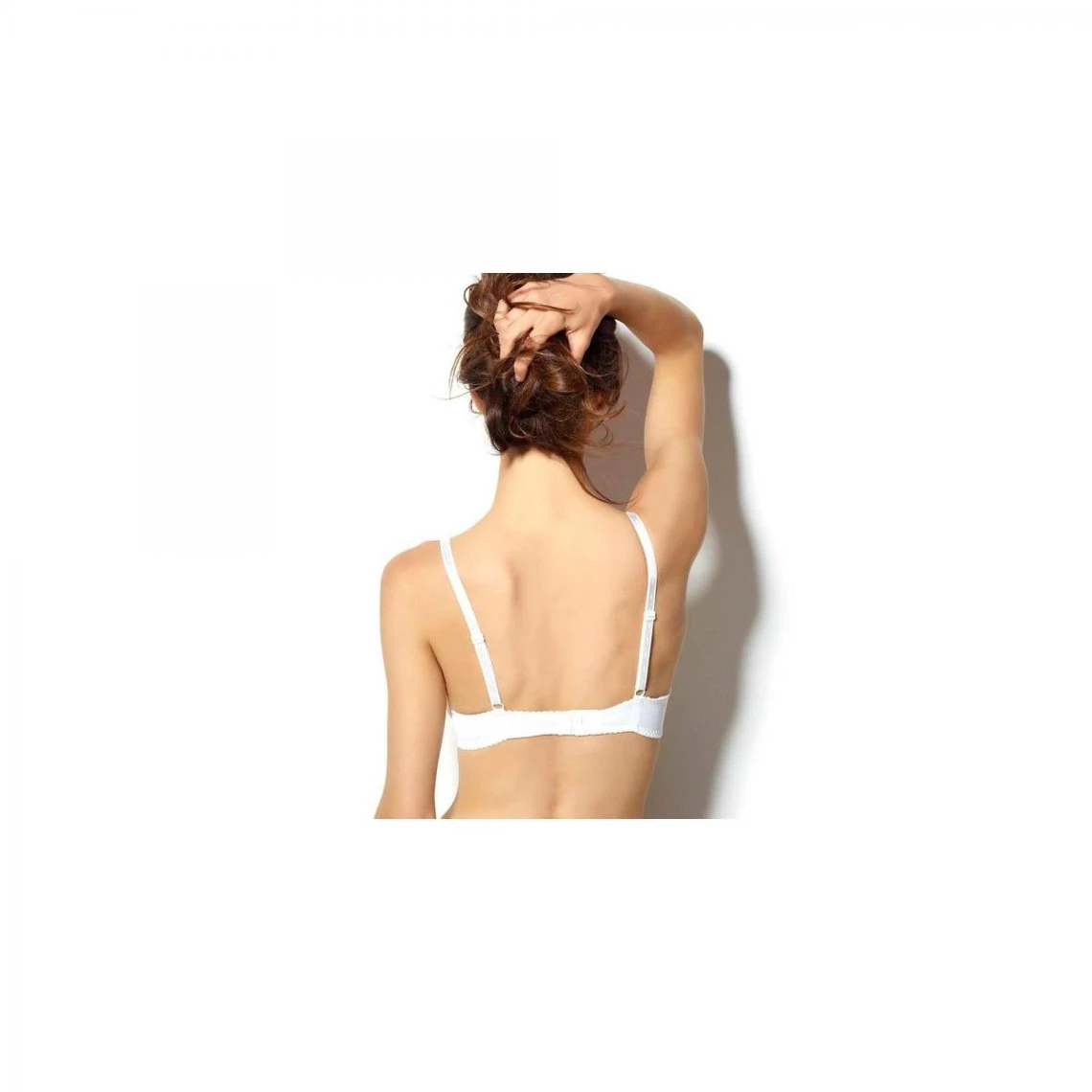 Soutien-gorge à Armatures Bonnet C, D Et E Blanc Duchesse POMM'POIRE - Blanc 4 Soutien-gorge à Armatures Bonnet C, D Et E Blanc Duchesse POMM'POIRE - Blanc – Image 2