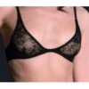 Maison Close Soutien-Gorge Balconnet Noir