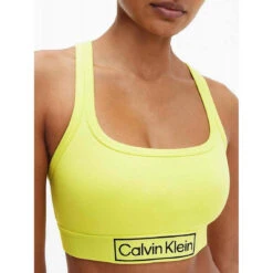 CALVIN KLEIN UNDERWEAR Bralette Sans Armatures - Jaune -Aubade Soldes bralette sans armatures jaune 3357056 4 1140x1140