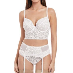 FREYA Brassière à Armatures Blanc 18 FREYA Brassière à Armatures Blanc -Aubade Soldes brassiere a armatures freya soiree lace white 8 1140x1140