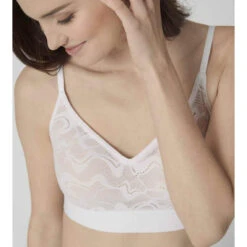 Sloggi Brassière Blanche -Aubade Soldes brassiere blanc 3285780 5 1140x1140