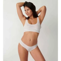 Sloggi Brassière Blanche -Aubade Soldes brassiere blanc 3300358 4 1140x1140