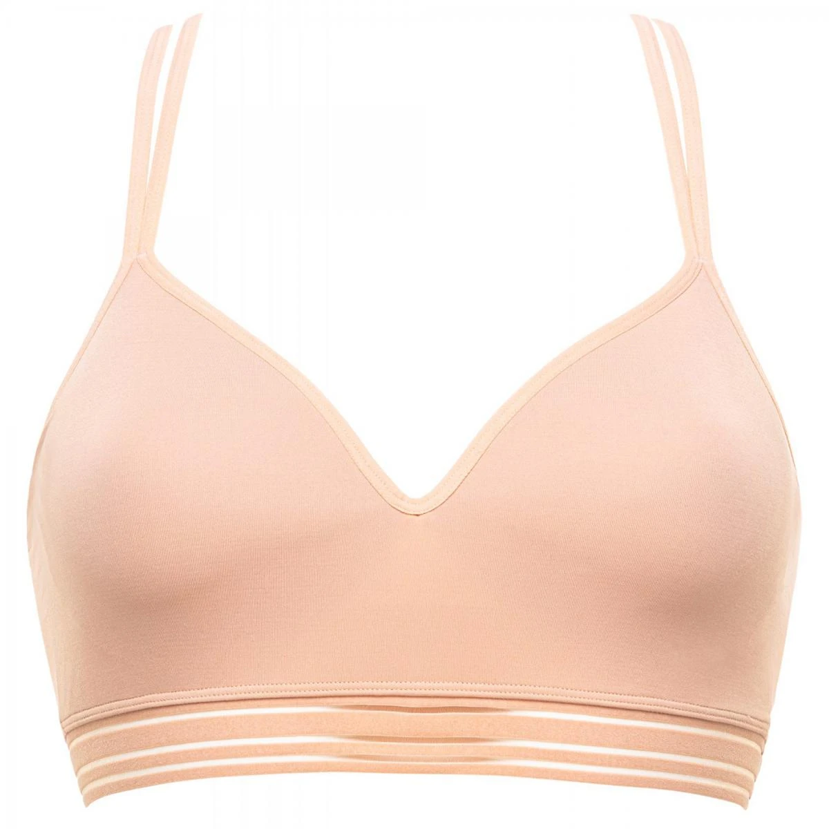 Brassière Coques Sans Armatures - Beige 4 Brassière Coques Sans Armatures - Beige – Image 2