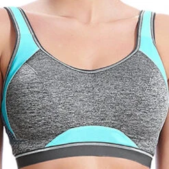Brassière De Sport Moulée à Armatures Gris