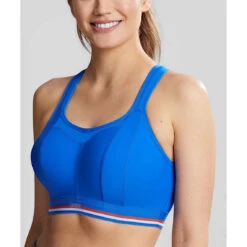 Panache Brassière De Sport Sans Armatures - Bleu
