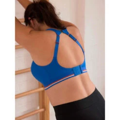 Panache Brassière De Sport Sans Armatures - Bleu -Aubade Soldes brassiere de sport sans armatures bleu 3308914 4 1140x1140