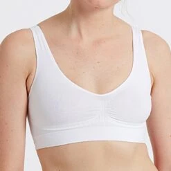 Brassière Sans Armatures Blanche -Aubade Soldes brassiere sans armatures blanche 1232047 1 1200x1200