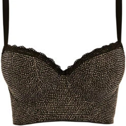 Bustier à Armatures Freya SUMMER HAZE Black -Aubade Soldes bustier a armatures freya summer haze black 4 1140x1140