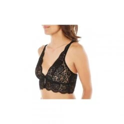 Soutien-gorge Triangle Sans Armatures Noir Feu Aux Poudres POMM'POIRE - Noir