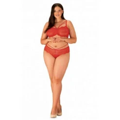 Obsessive Ensemble 2 Pièces - Soutien-gorge Balconnet Et Shorty String - Rouge -Aubade Soldes ensemble 2 pieces soutien gorge balconnet et shorty string rouge 3374268 4 1140x1140