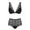 Obsessive Ensemble 2 Pièces - Soutien-gorge Plongeant Et Shorty - Noir -Aubade Soldes ensemble 2 pieces soutien gorge plongeant et shorty noir 3374348 1140x1140