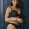 Panache Soutien-Gorge Plunge Noir