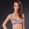 Maison Close Soutien-Gorge Push-Up Gris -Aubade Soldes push up bra maison close doux vertige grey pink 17645 1200x1200