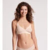 Sloggi Soutien-Gorge Sans Armature - Beige -Aubade Soldes sloggi zero microfibre 20 soft brasoft bra beige 3436576 1 1140x1140