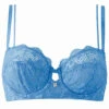 Soutien-gorge à Armatures - Bleu -Aubade Soldes soutien gorge a armatures sarah dentelle 3470668 6839826 26 1140x1140