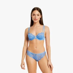 Soutien-gorge à Armatures - Bleu -Aubade Soldes soutien gorge a armatures sarah dentelle 3470668 6839832 32 1140x1140