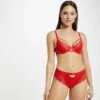 Soutien-gorge à Armatures - Rouge