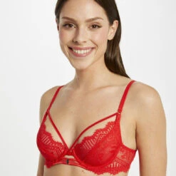 Soutien-gorge à Armatures - Rouge -Aubade Soldes soutien gorge a armatures sophia 3470676 6839882 82 1140x1140