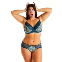 Soutien-gorge à Armatures Turquoise/orange Elena -Aubade Soldes soutien gorge a armatures turquoiseorange elena 3439380 6686738 38 1140x1140