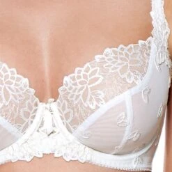 Soutien-Gorge À Balconnets - Blanc -Aubade Soldes soutien gorge a balconnets charnos suzette ivoire 2 1200x1200