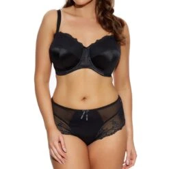 Soutien-gorge à Bretelles Amovibles Elomi MARIA Black -Aubade Soldes soutien gorge a bretelles amovibles elomi maria black 7 1200x1200