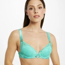 Soutien-gorge Ampliforme Coque Moulée Vert 12 Soutien-gorge Ampliforme Coque Moulée Vert -Aubade Soldes soutien gorge ampliforme coque moulee laura 3470554 6839154 54 1140x1140