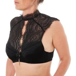 Soutien-gorge Ampliforme Coque Moulée POMM'POIRE - Noir