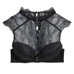 Soutien-gorge Ampliforme Coque Moulée POMM'POIRE - Noir -Aubade Soldes soutien gorge ampliforme coque moulee magique pommpoire noir 1275909 4 1200x1200