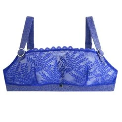 Soutien-gorge Bandeau Sans Armatures - Bleu -Aubade Soldes soutien gorge bandeau sans armatures bleu 3179356 4 1200x1200