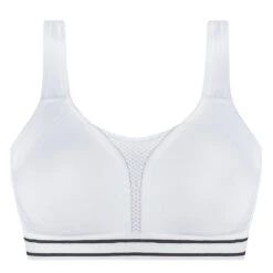 Amoena Brassière - Post Opératoire Avec Poches - Sans Armatures - Blanc