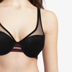 Passionata Soutien-gorge Coques Plongeant Armatures - Noir -Aubade Soldes soutien gorge coques plongeant armatures noir 3240539 4 1140x1140