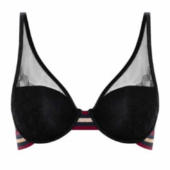 Passionata Soutien-gorge Coques Plongeant Armatures - Noir -Aubade Soldes soutien gorge coques plongeant armatures noir 3240539 1140x1140