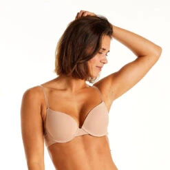 Soutien-gorge Coques Push Up - Beige