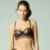 Soutien-gorge Corbeille Armatures - Noir -Aubade Soldes soutien gorge corbeille armatures noir 3367204 2 1140x1140
