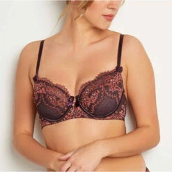 BRIGITTE BARDOT Soutien-gorge Corbeille Armatures Violet -Aubade Soldes soutien gorge corbeille armatures violet fougue 3389160 2 1140x1140