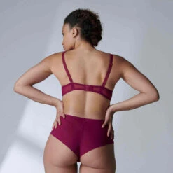 Soutien-gorge Corbeille Armatures - Violet -Aubade Soldes soutien gorge corbeille armatures violet 3405592 4 1140x1140