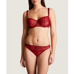 Aubade Soutien-gorge Corbeille Confort Armatures Rouge -Aubade Soldes soutien gorge corbeille confort armatures rouge 1187631 2 1200x1200