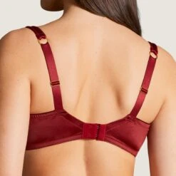 Aubade Soutien-gorge Corbeille Confort Armatures Rouge -Aubade Soldes soutien gorge corbeille confort armatures rouge 1187631 3 1200x1200
