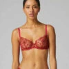 Soutien-gorge Corbeille Rouge -Aubade Soldes soutien gorge corbeille rouge 3268310 2 1140x1140