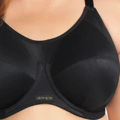 ELOMI Soutien-gorge De Sport Avec Armatures - Noir -Aubade Soldes soutien gorge de sport avec armatures elomi energise noir 279115 2 1140x1140