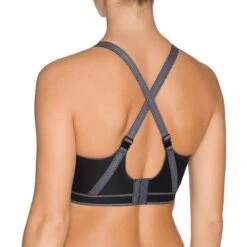 Soutien-gorge De Sport Rembourré PrimaDonna Sport THE SWEATER Black -Aubade Soldes soutien gorge de sport rembourre primadonna sport the sweater black 10 1200x1200