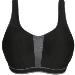 Soutien-gorge De Sport Rembourré PrimaDonna Sport THE SWEATER Black -Aubade Soldes soutien gorge de sport rembourre primadonna sport the sweater black 6 1200x1200