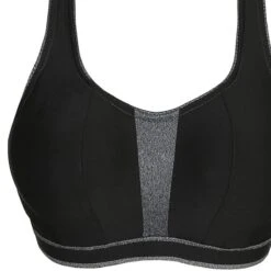 Soutien-gorge De Sport Rembourré PrimaDonna Sport THE SWEATER Black -Aubade Soldes soutien gorge de sport rembourre primadonna sport the sweater black 7 1200x1200