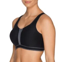 Soutien-gorge De Sport Rembourré PrimaDonna Sport THE SWEATER Black -Aubade Soldes soutien gorge de sport rembourre primadonna sport the sweater black 9 1200x1200