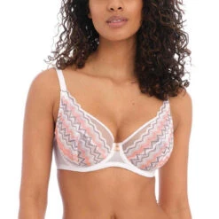 FREYA Soutien-gorge Plongeant Armatures - Blanc -Aubade Soldes soutien gorge foulard armatures blanc 3361162 2 1140x1140