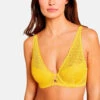 Soutien-gorge Foulard Armatures - Jaune