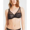 Soutien-gorge Foulard Armatures Semi-transparent - Noir -Aubade Soldes soutien gorge foulard armatures noir 3398078 2 1140x1140